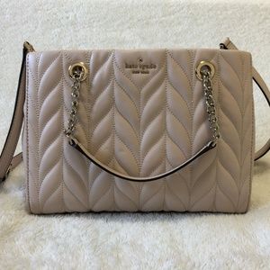 Kate Spade Briar Lane Meena Quilted Leather Satche